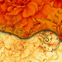 Elegant floral pattern design