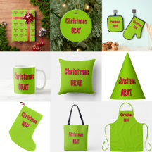 Christmas Red And Brat Green