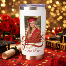 Graduation Elegance: Timeless Drinkware Collection
