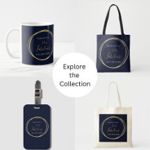 50 and Fabulous Birthday Navy Gold Gifts