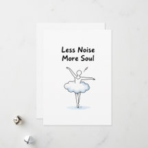 Ballet Illustration – Less Noise More Soul