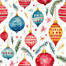 Whimsical Vintage Christmas Ornaments