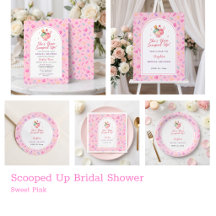 Scooped Up Bridal Shower Sweet Event Suite
