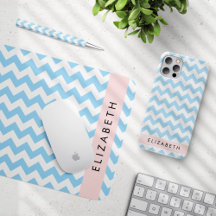 Blue Zigzag - Home Decor Collection