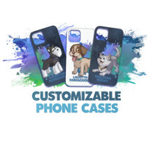 Phone Cases | Cute Cartoon Puppy Dogs
