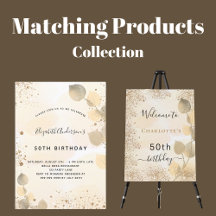 Birthday party - golden eucalyptus