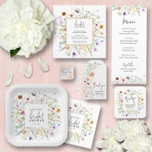 WILDFLOWER BRIDAL SHOWER COLLECTION
