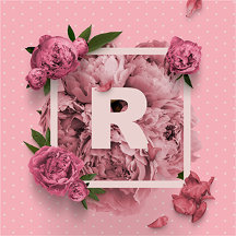 Glamorous Floral Peonies Design Collection