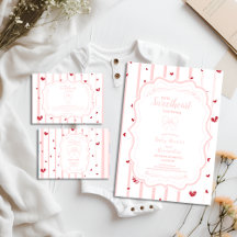 Whimsical Sweetheart Valentine's Day Baby Shower