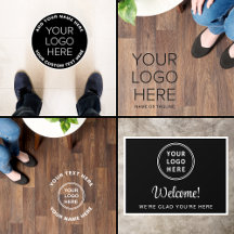 Logo Promotional Floor Decals