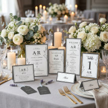 Minimalist Black & White Wedding 