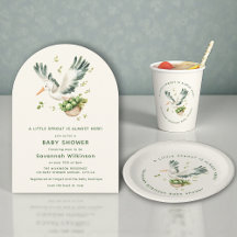 little sprout baby shower collection