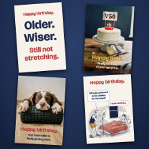 Funny Birthday Cards & Gifts for Runners