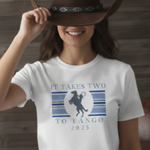 It Takes Two to Tango - Western Bachelorette Party