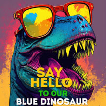 Blue Dinosaur