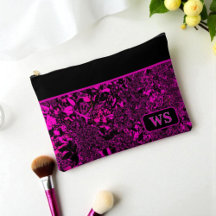 Personalized Vibrant Cosmetic & Toiletry Bags