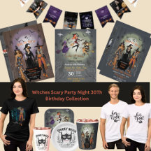 Witches Halloween Party 30Th Birthday