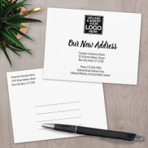 Corporate - New Address Card and Postcards