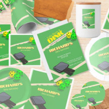 Pickleball Themed Dinking Birthday Collections