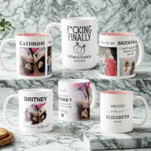 Bridesmaid proposal gifts mugs 