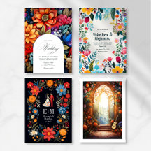 Vibrant Mexican Fiesta Floral Wedding Collection