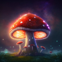 Cosmic Amanita Muscaria 