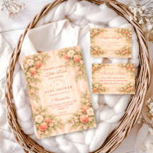 Peach Blossom Garden Baby Shower