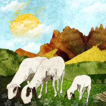 Mix Media - Animals - Color