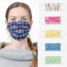 Cute Patterned Cloth Face Masks