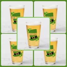 St. Patrick's Day Leprechaun Hat With Custom Text 