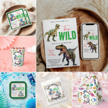 Two Wild Dino 2nd Birthday Collection