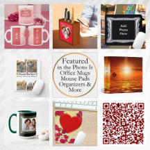 Photo It Office Mugs Mouse Pads Organizers & More