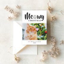Meowy Christmas Holiday Card Collection