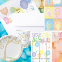 Paci Bunny Baby Shower