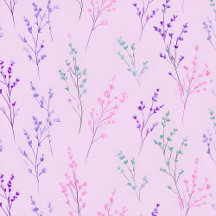 Personalized Elegant Pastel Floral