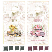 WEDDING CORNHOLE SETS