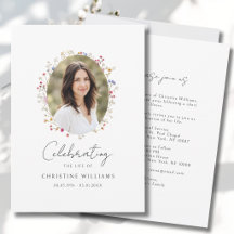 Simpel Wildflower Memorial Collection