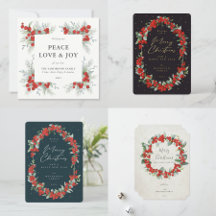 Red Berries + Botanicals Christmas Collection