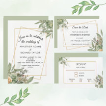 Shades of Sage Wedding Collection