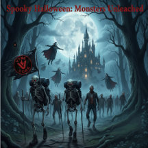 Spooky Halloween Monsters Unleashed Collection