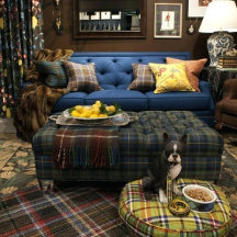 Plaid Throw Pillow Scottish - Tartan Plaid Pillow