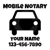 Mobile Notary Car