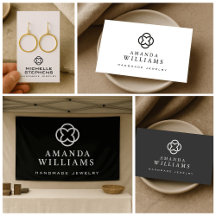 Modern Clover Logo Luxury Boutique