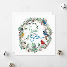Bird-Themed Holiday Cards – Nature-Inspired