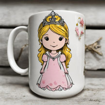 Royal Sips: Little Princess Mugs Collection 👑☕