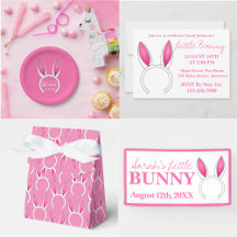 Little Bunny Baby Shower Party Collection