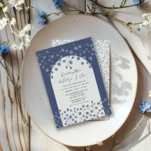 Something Blue Before I Do Floral Bridal Shower