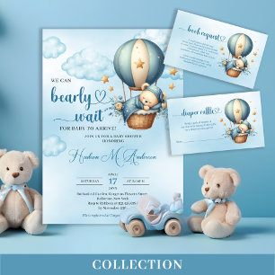 Cartão De Informações Podemos aguardar o pedido do livro do balão do Ted