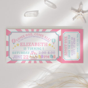 Camisa de aniversário do Carnaval de Tent Rosa Pas