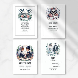 Convite "Até a morte nos separe" Casamento